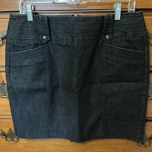 NYCC Black Denim Skirt